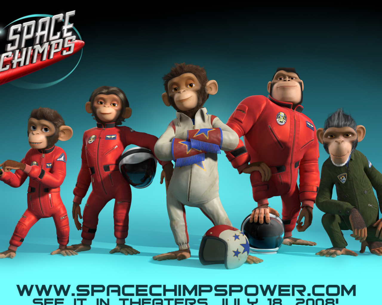 Space Chimps 2: Zartog Strikes Back wallpaper 1280x1024