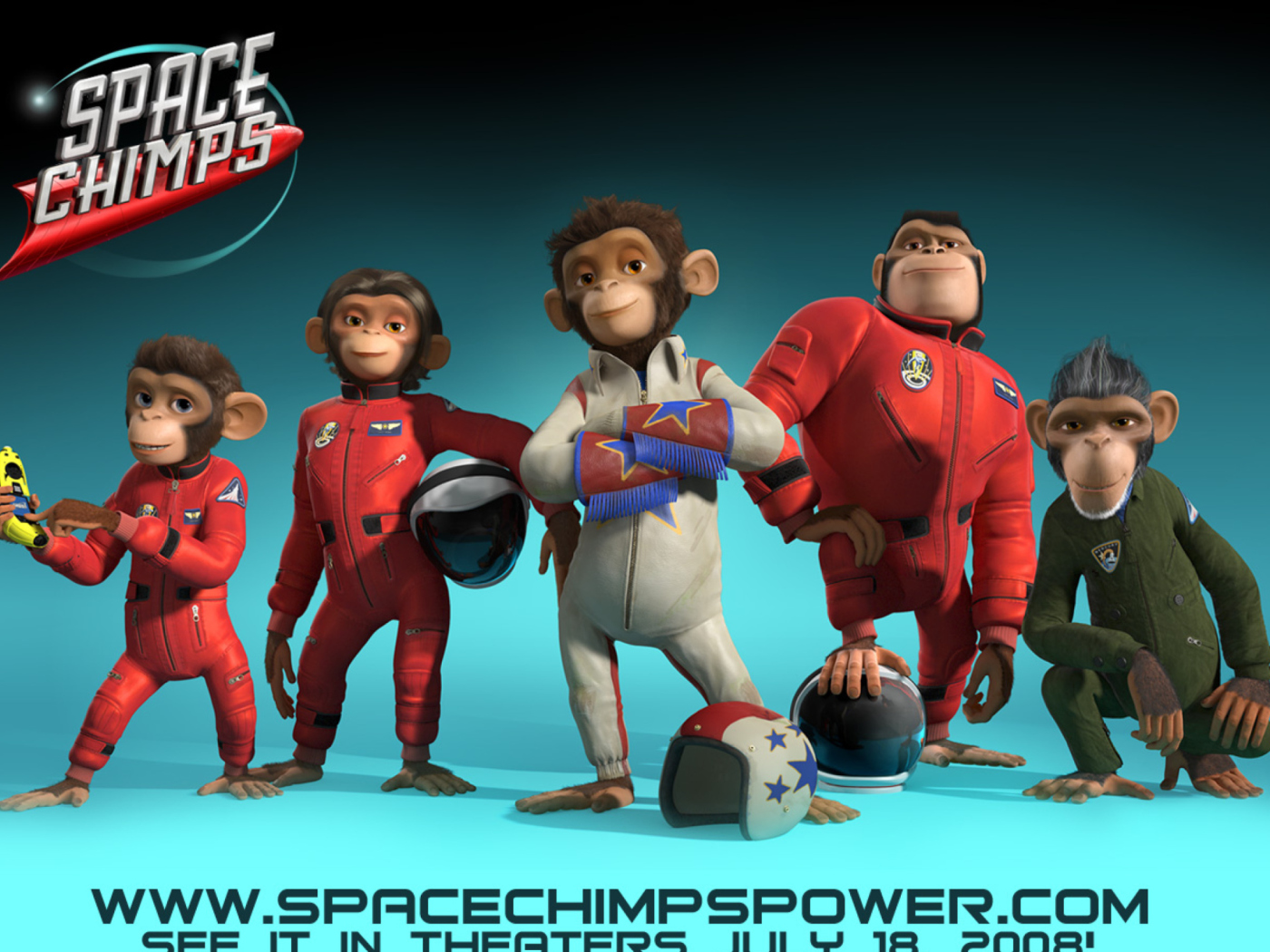 Обои Space Chimps 2: Zartog Strikes Back 1400x1050
