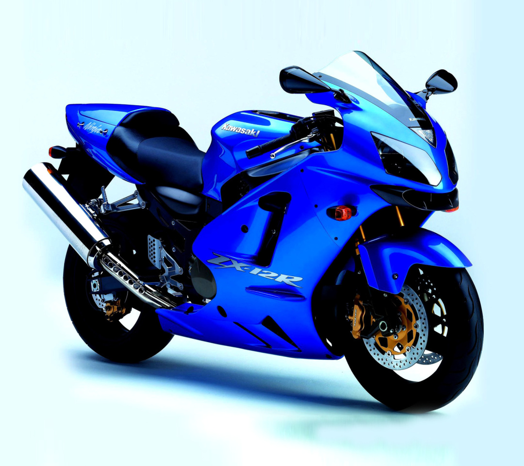 Das Kawasaki Ninja ZX 12R Wallpaper 1080x960