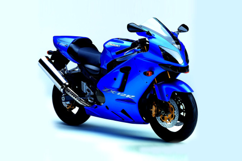 Kawasaki Ninja ZX 12R wallpaper 480x320