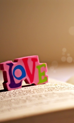 I Love Reading Books wallpaper 240x400