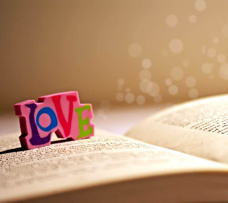 I Love Reading Books wallpaper 960x854