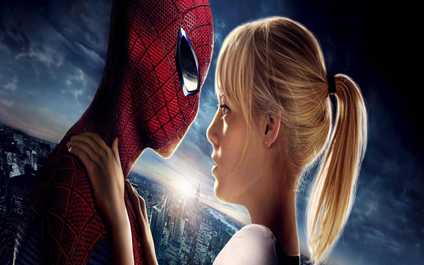 Screenshot №1 pro téma Amazing Spider Man And Emma Stone 1440x900