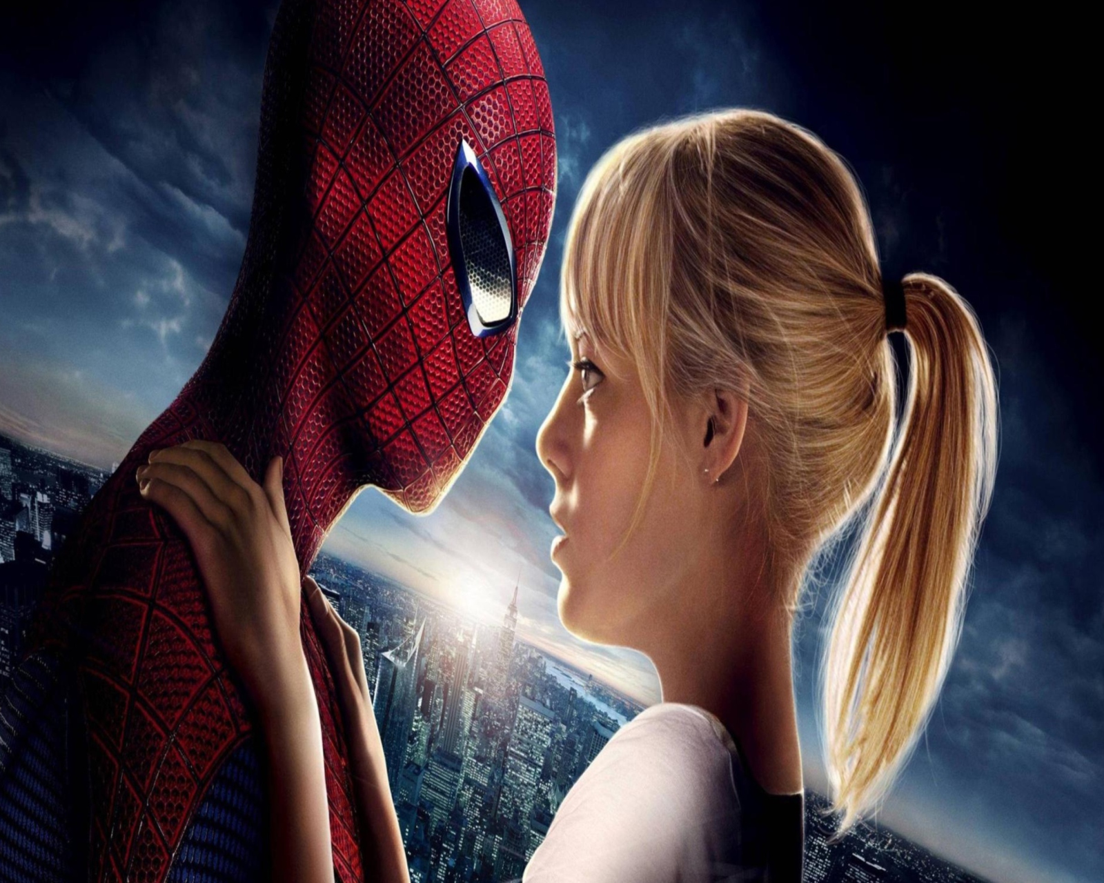 Sfondi Amazing Spider Man And Emma Stone 1600x1280