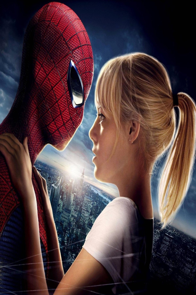 Screenshot №1 pro téma Amazing Spider Man And Emma Stone 640x960