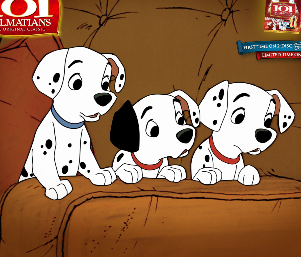 Das One Hundred and One Dalmatians Wallpaper 1200x1024