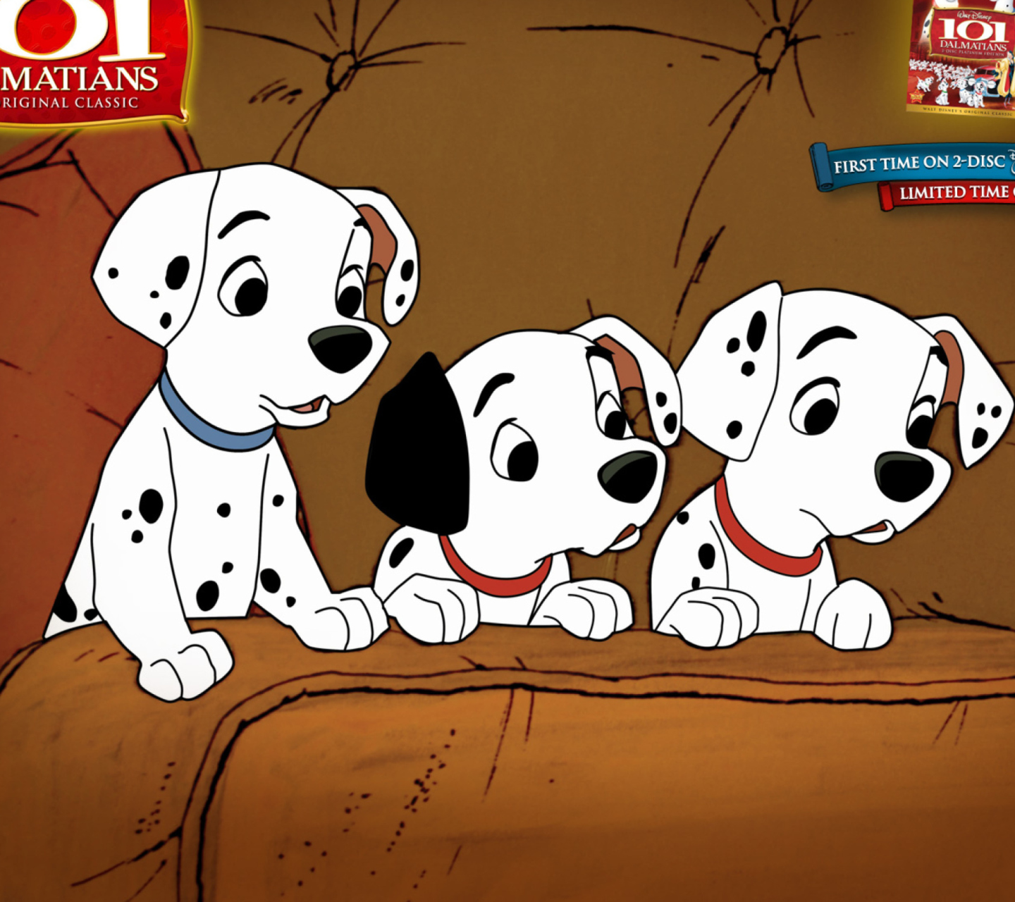 Das One Hundred and One Dalmatians Wallpaper 1440x1280