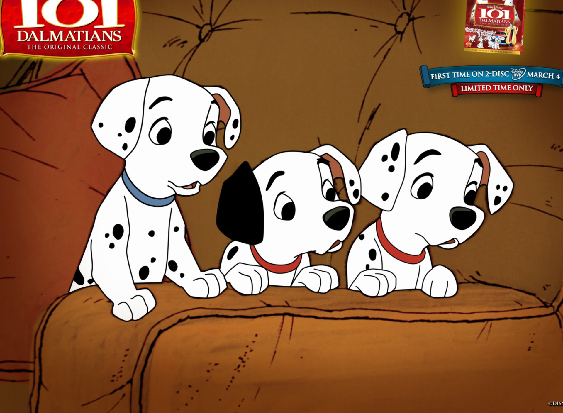 Fondo de pantalla One Hundred and One Dalmatians 1920x1408