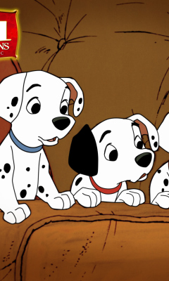 Das One Hundred and One Dalmatians Wallpaper 240x400