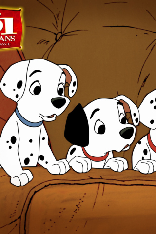 Das One Hundred and One Dalmatians Wallpaper 320x480