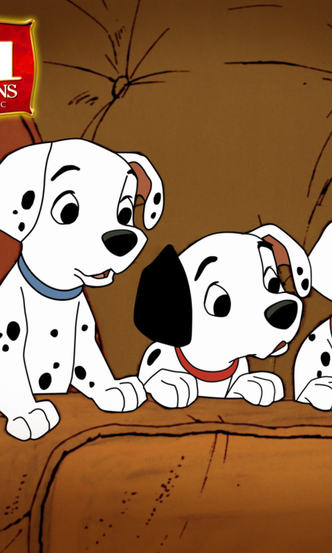 Das One Hundred and One Dalmatians Wallpaper 480x800
