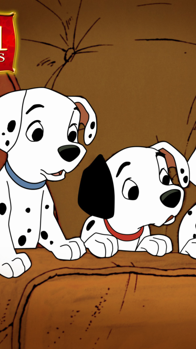 Das One Hundred and One Dalmatians Wallpaper 640x1136