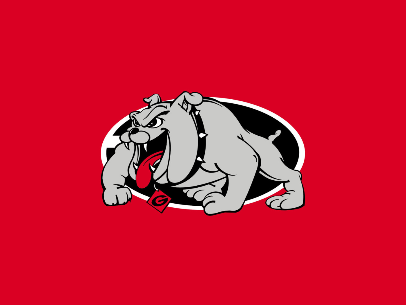 Georgia Bulldogs University Team wallpaper 1400x1050