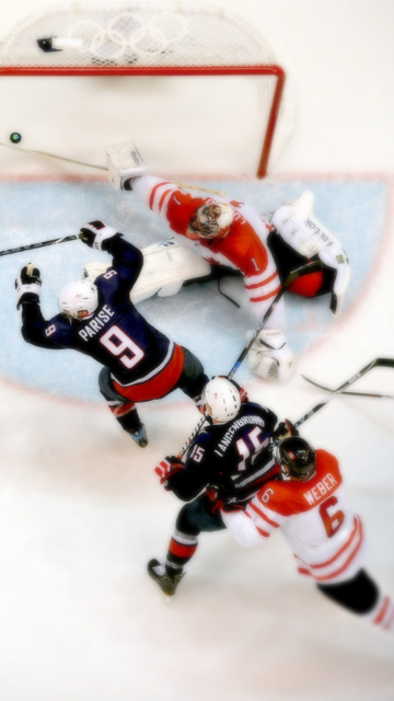 Winter Olympics Hockey Game screenshot #1 360x640