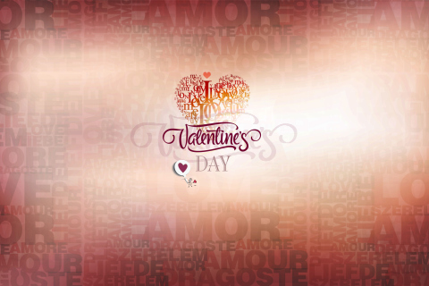 Das It's Valentine's Day! Wallpaper 480x320