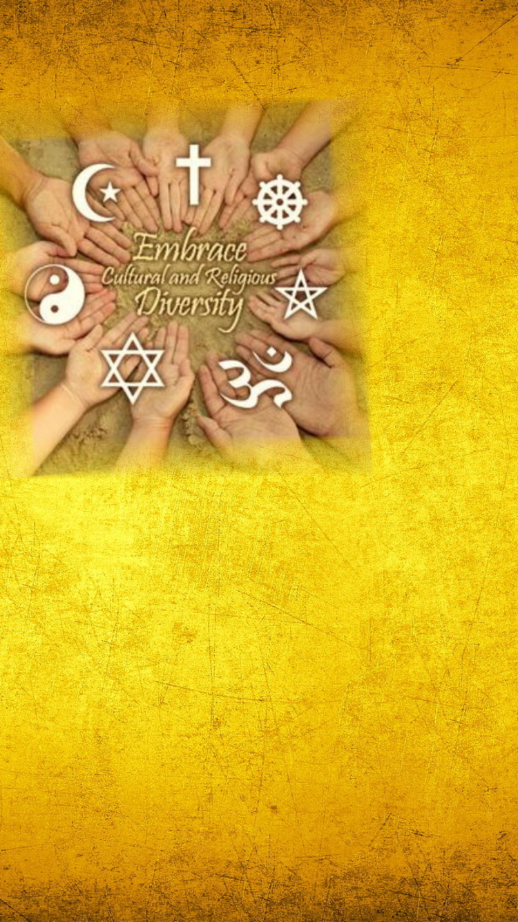 Religious Diversity wallpaper 750x1334