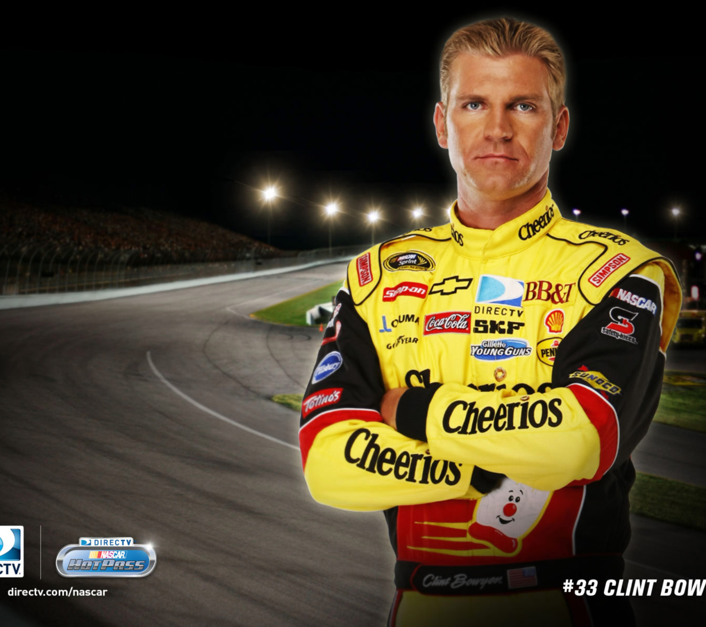 Sfondi Nascar - Clint Bowyer 1440x1280