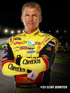 Nascar - Clint Bowyer wallpaper 240x320