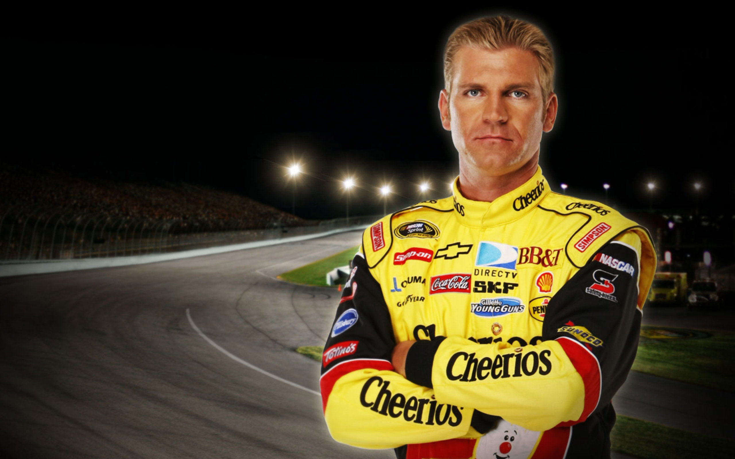 Fondo de pantalla Nascar - Clint Bowyer 2560x1600