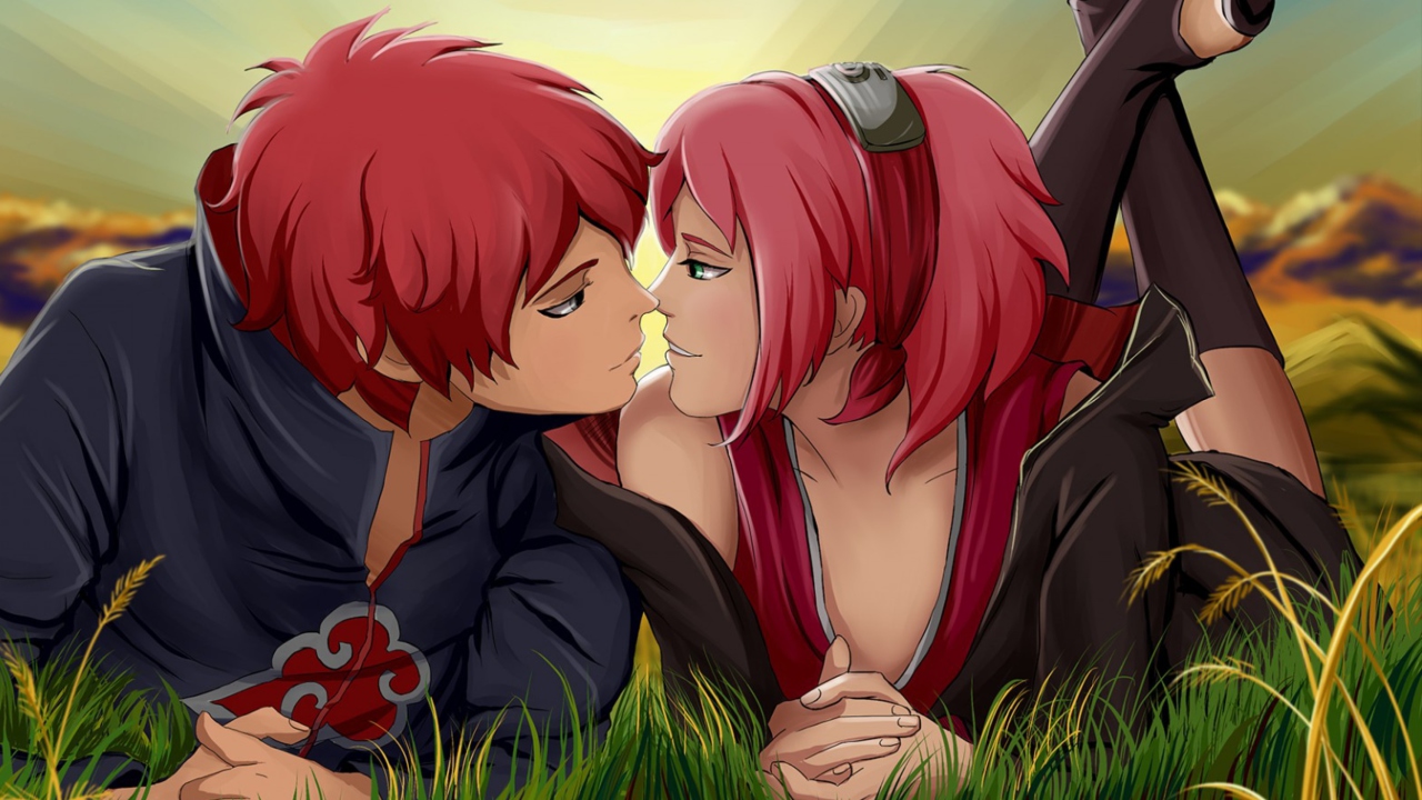 Das Sasori And Sakura Wallpaper 1280x720