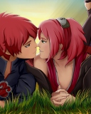 Sasori And Sakura wallpaper 128x160