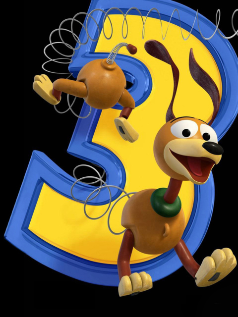 Fondo de pantalla Dog From Toy Story 3 480x640