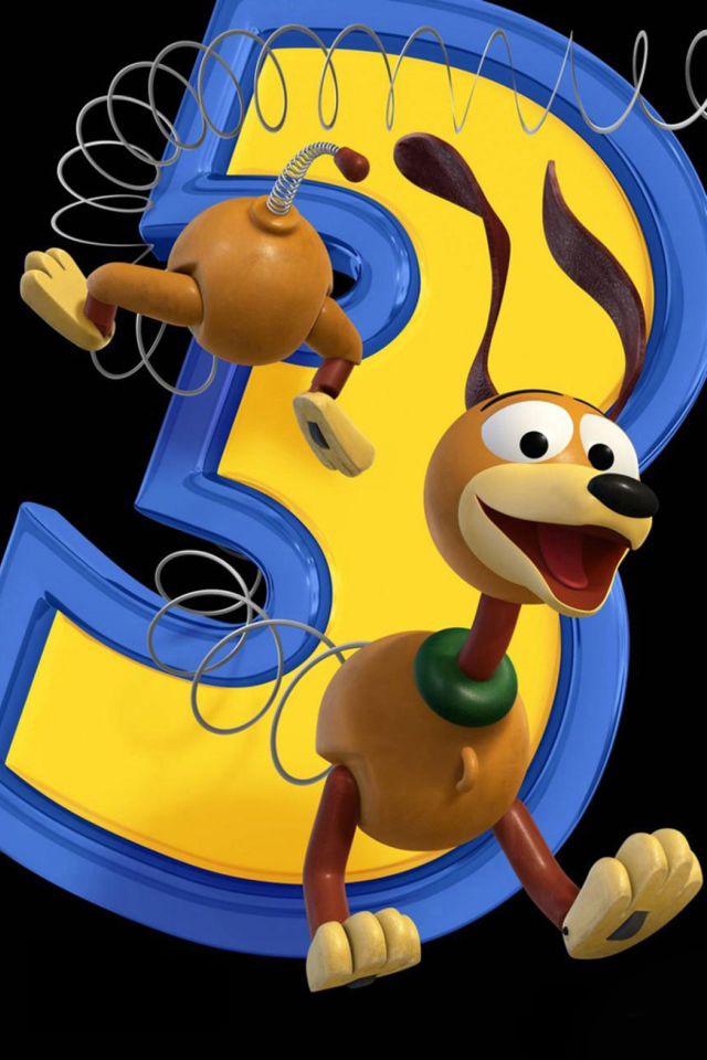 Das Dog From Toy Story 3 Wallpaper 640x960