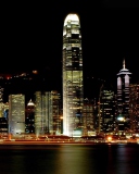 Fondo de pantalla Hong Kong City 128x160