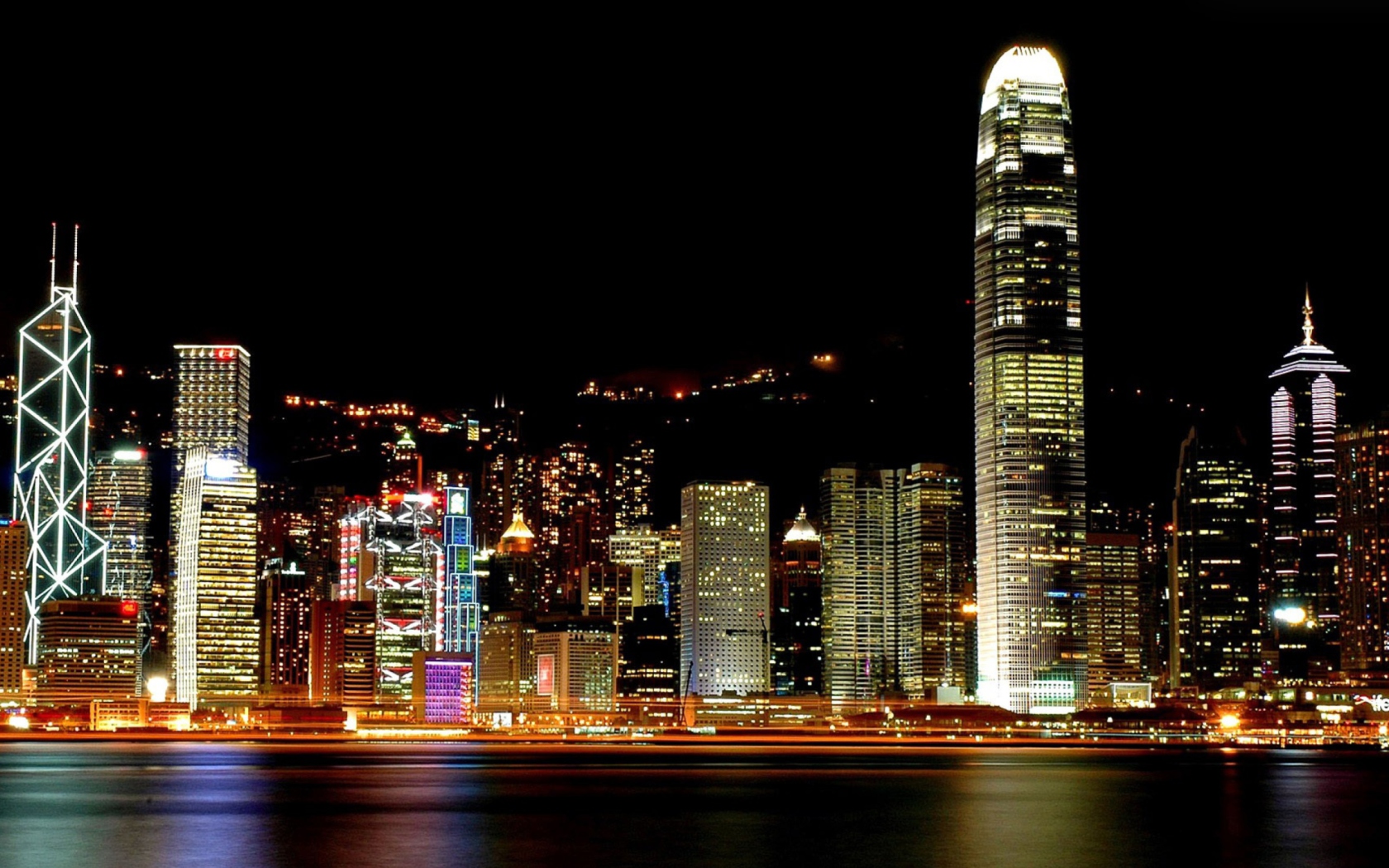 Hong Kong City wallpaper 1680x1050