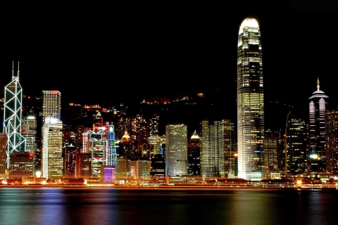 Das Hong Kong City Wallpaper 480x320