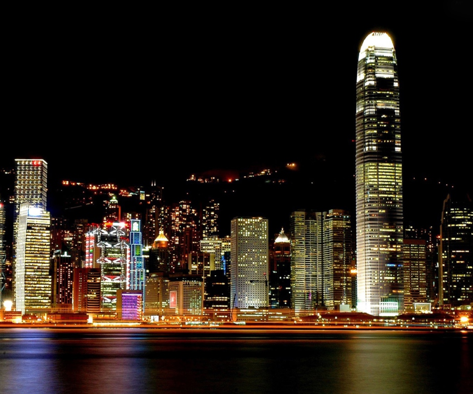 Fondo de pantalla Hong Kong City 960x800
