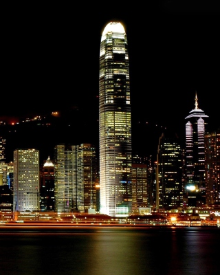 Hong Kong City - Obrázkek zdarma pro Nokia C1-01