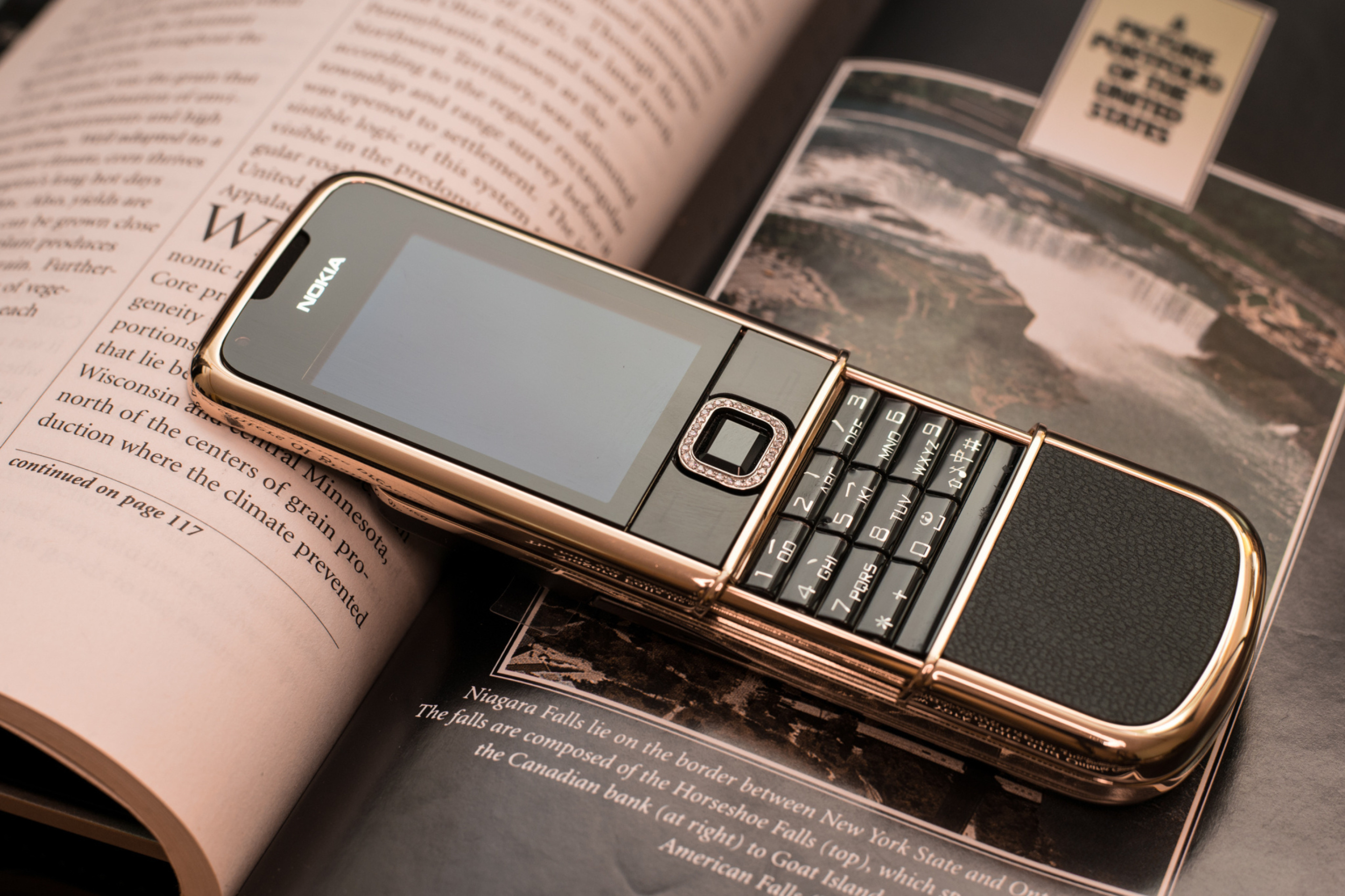 Nokia 8800 Gold Arte Rose screenshot #1 2880x1920