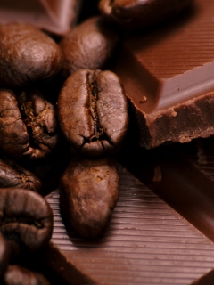 Das Coffee Choco Wallpaper 240x320