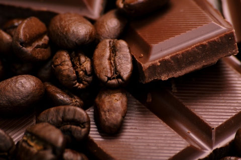 Das Coffee Choco Wallpaper 480x320