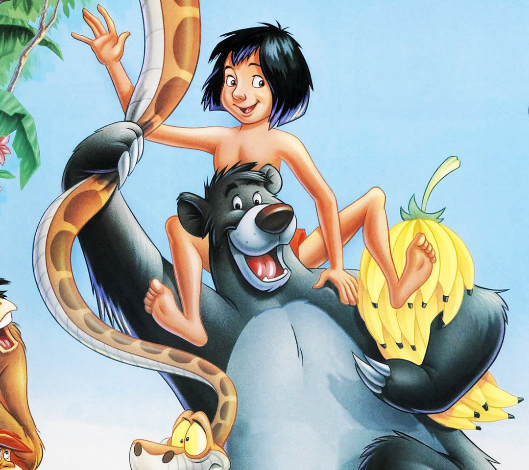 Sfondi The Jungle Book HD, Mowglis Brothers 1080x960