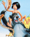 Das The Jungle Book HD, Mowglis Brothers Wallpaper 128x160