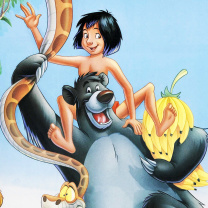 Обои The Jungle Book HD, Mowglis Brothers 208x208