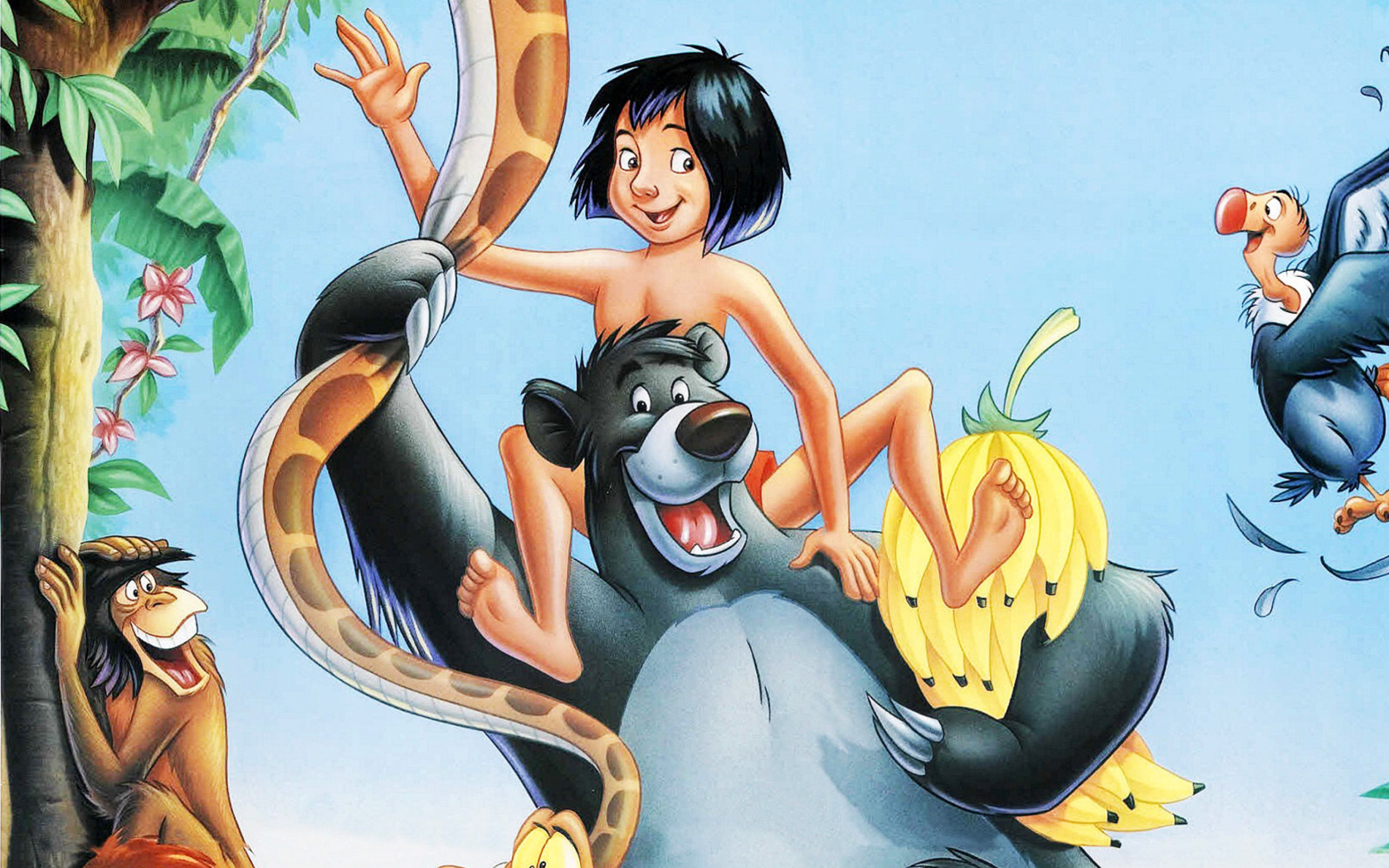Обои The Jungle Book HD, Mowglis Brothers 2560x1600