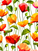 Screenshot №1 pro téma Floral Pattern 132x176