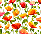 Das Floral Pattern Wallpaper 176x144