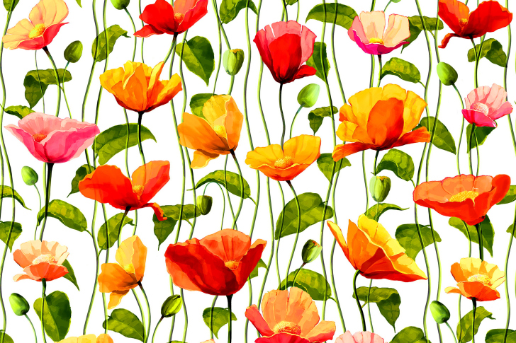 Das Floral Pattern Wallpaper