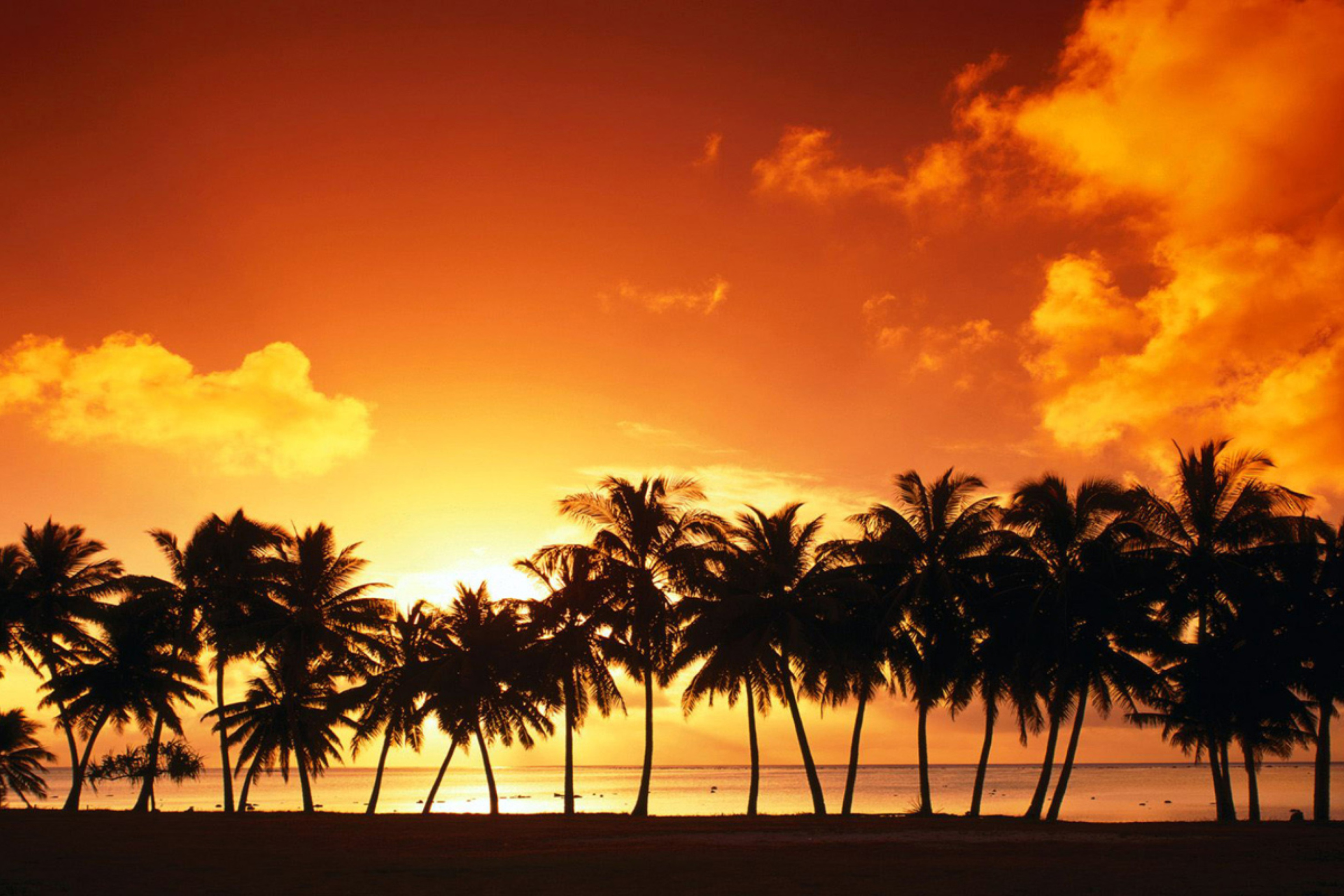 Summer Beach Sunset screenshot #1 2880x1920