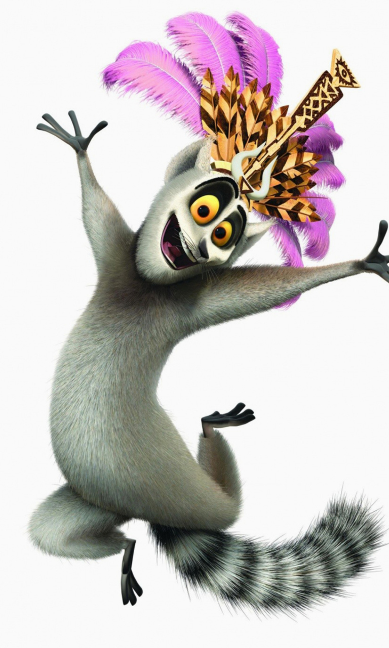 Lemur King From Madagascar screenshot #1 768x1280