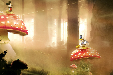 Mickey Mouse and Donald Duck screenshot #1 480x320
