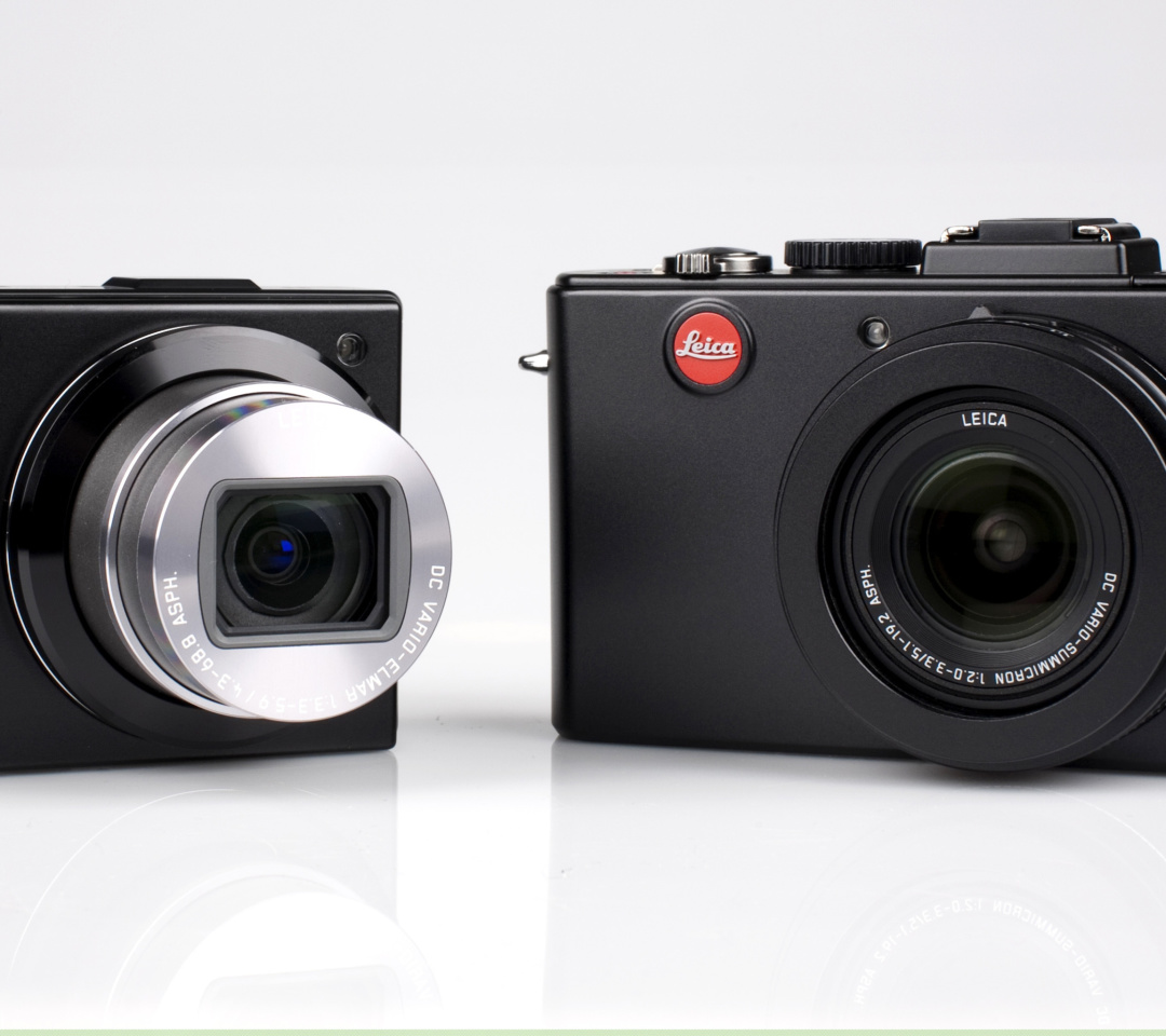 Fondo de pantalla Leica D Lux 5 and Leica V LUX 1 1080x960