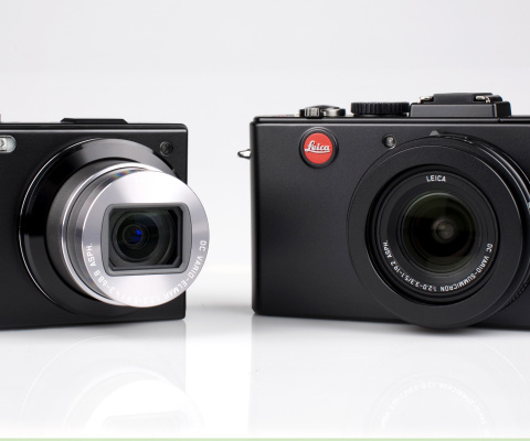 Leica D Lux 5 and Leica V LUX 1 wallpaper 480x400