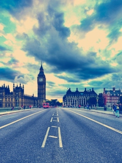 Fondo de pantalla London Hdr 240x320