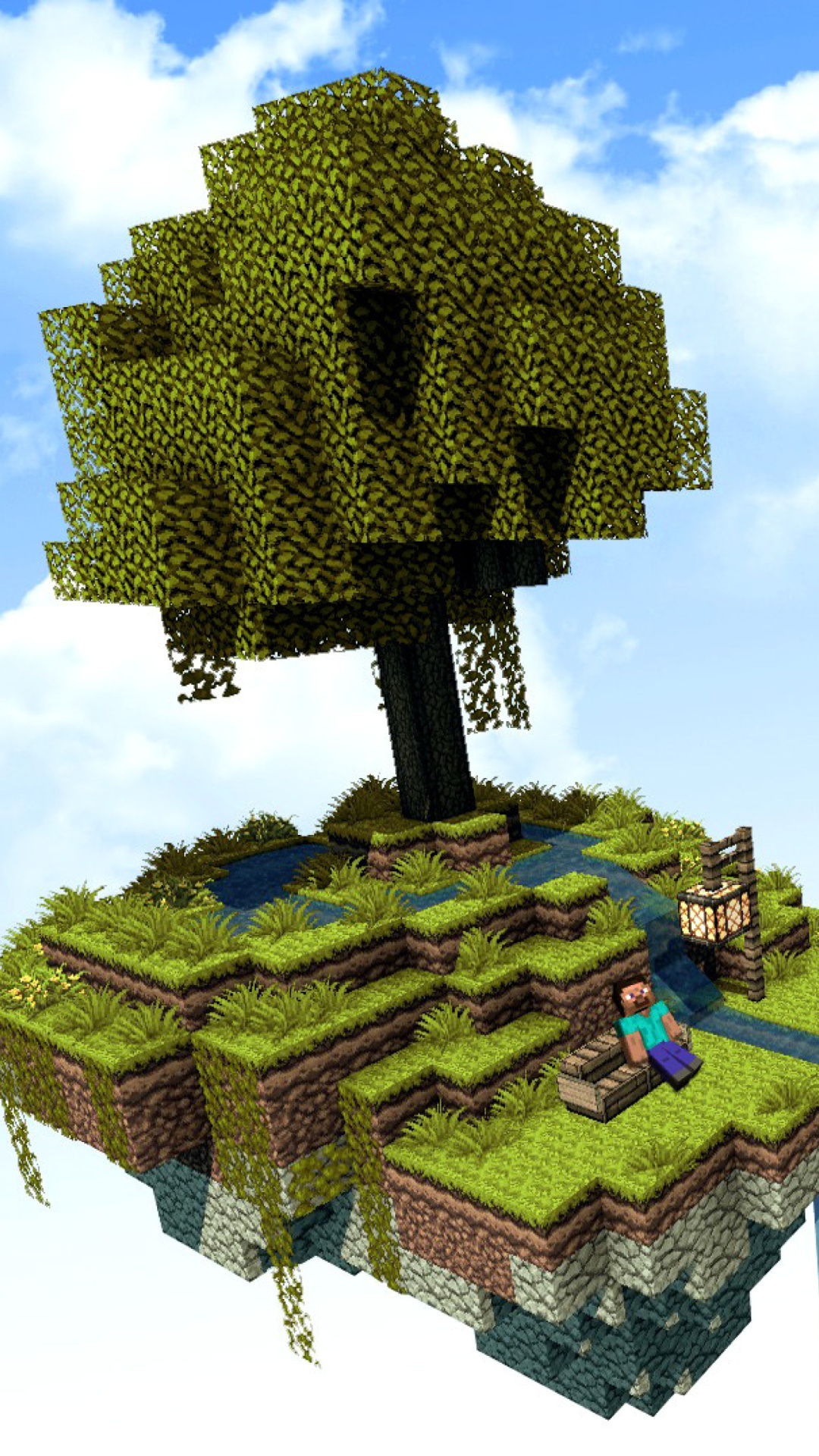 Minecraft Island Texture screenshot #1 1080x1920