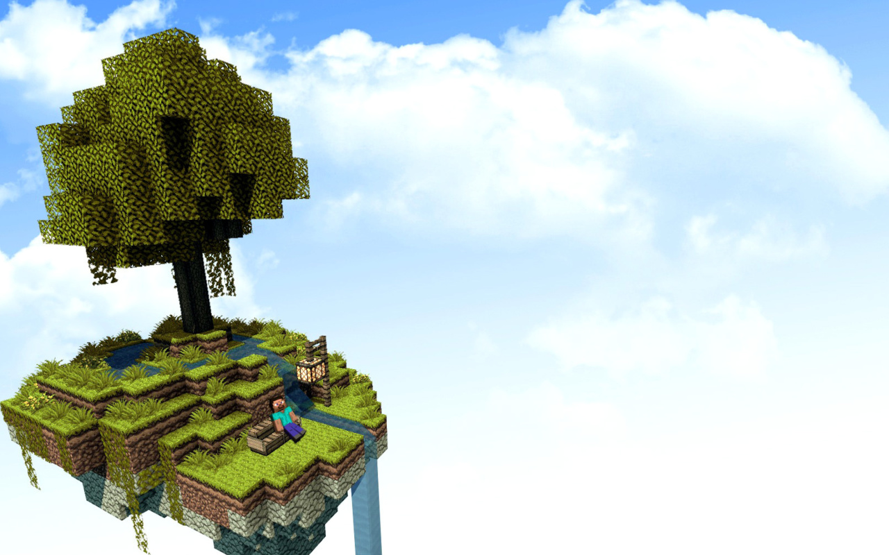 Minecraft Island Texture screenshot #1 1280x800